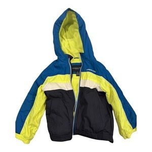London Fog Blue and Yellow Jacket